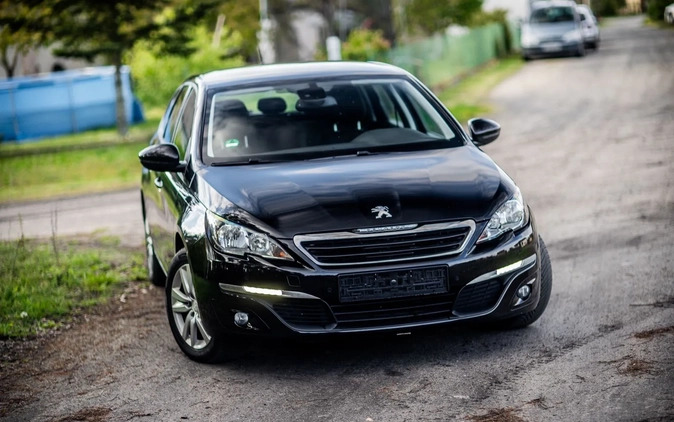 Peugeot 308 cena 27900 przebieg: 151284, rok produkcji 2014 z Czersk małe 704